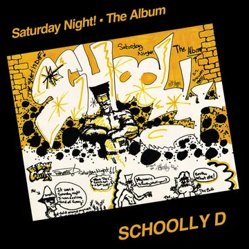 Schoolly D 'Saturday Night! The Album' LEMON PEPPER VINYL