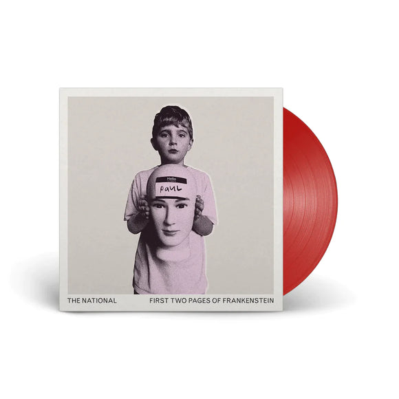 The National 'First Two Pages Of Frankenstein' RED VINYL