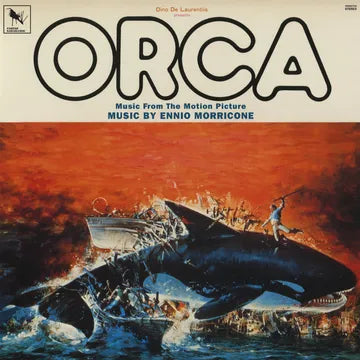 Ennio Morricone 'Orca (Music From The Motion Picture)' BLOOD VINYL
