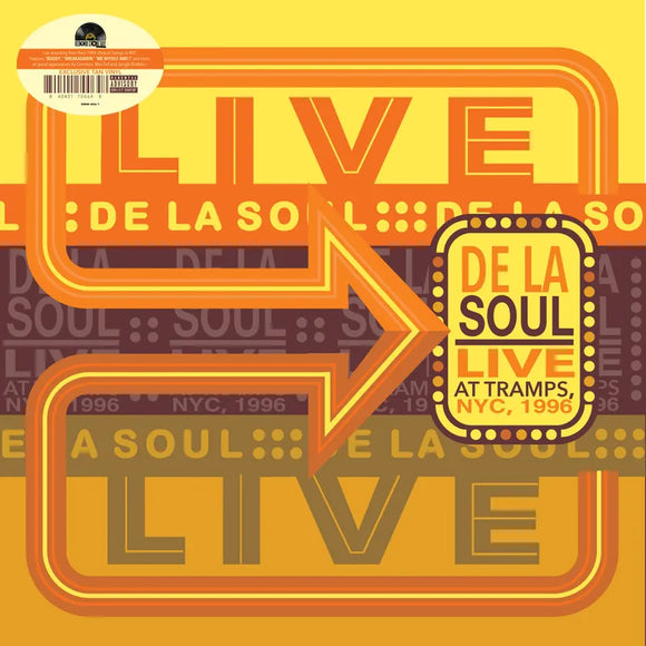 De La Soul 'Live at Tramps, NYC, 1996' TAN VINYL