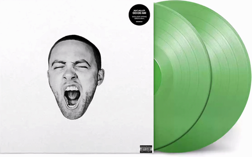 Mac Miller 'GO:OD AM' GREEN DOUBLE VINYL