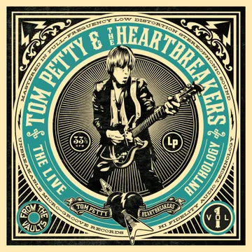 Tom Petty & The Heartbreakers ‘The Live Anthology - From The Vaults Vol. 1’ TURQUOISE DOUBLE VINYL