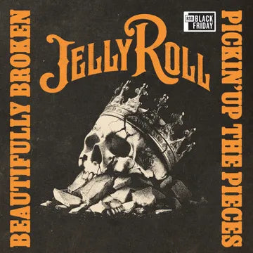 Jelly Roll ‘Beautifully Broken (Pickin’ Up The Pieces)’ TEQUILA SUNRISE VINYL