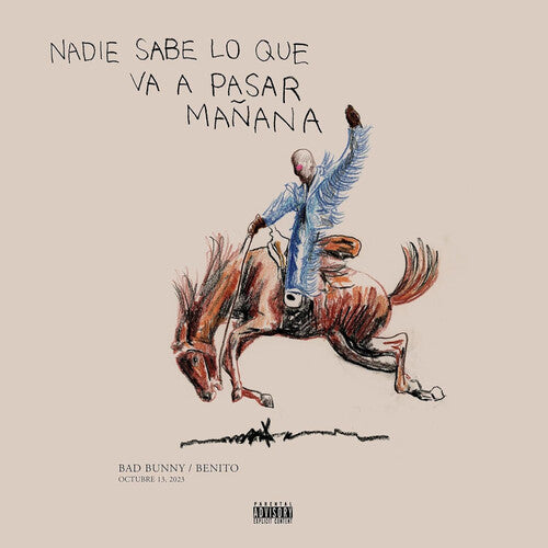 Bad Bunny 'Nadie Sabe Lo Que Va A Pasar Manana' BLUE DOUBLE VINYL