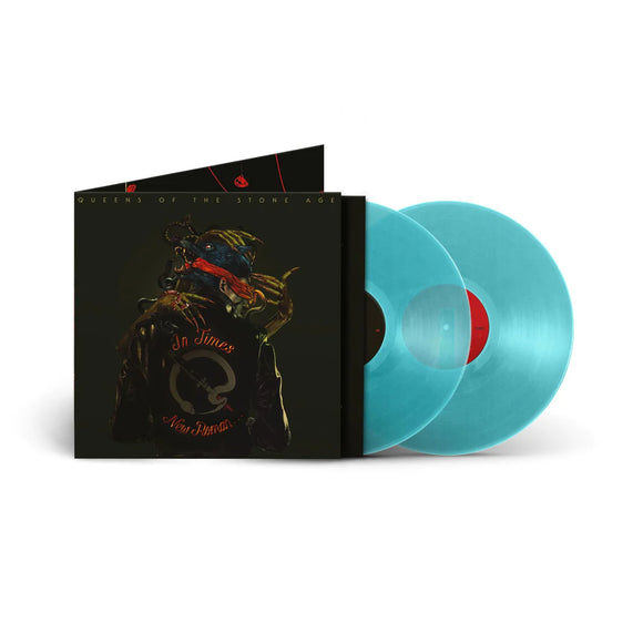 Queens Of The Stone Age 'In Times New Roman' OPAQUE BLUE DOUBLE VINYL
