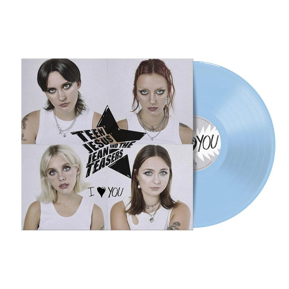 Teen Jesus And The Jean Teasers 'I Love You' TRANSLUCENT BLUE VINYL
