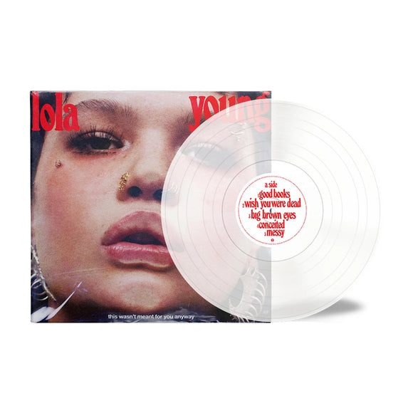 Lola Young 'This Wasn’t Meant For You Anyway' CLEAR VINYL