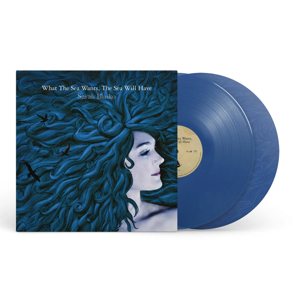 Sarah Blasko 'What The Sea Wants The Sea Will Have (20th Anniversary Edition)' BLUE DOUBLE VINYL