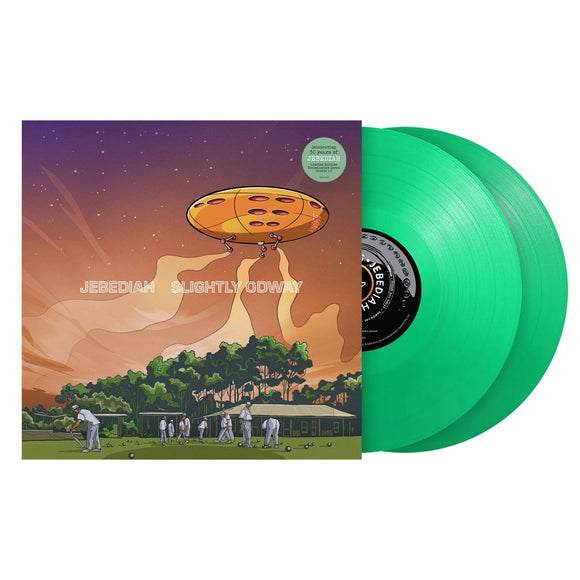 Jebediah 'Slightly Odway' GREEN DOUBLE VINYL