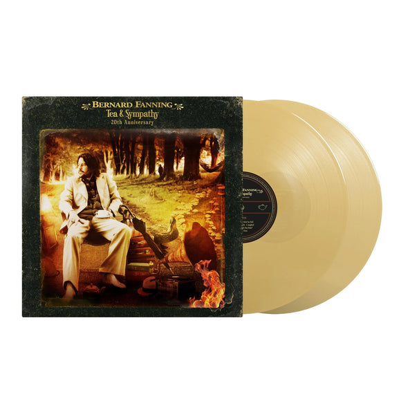 Bernard Fanning ' Tea & Sympathy' TRANSPARENT BREW TONED DOUBLE VINYL