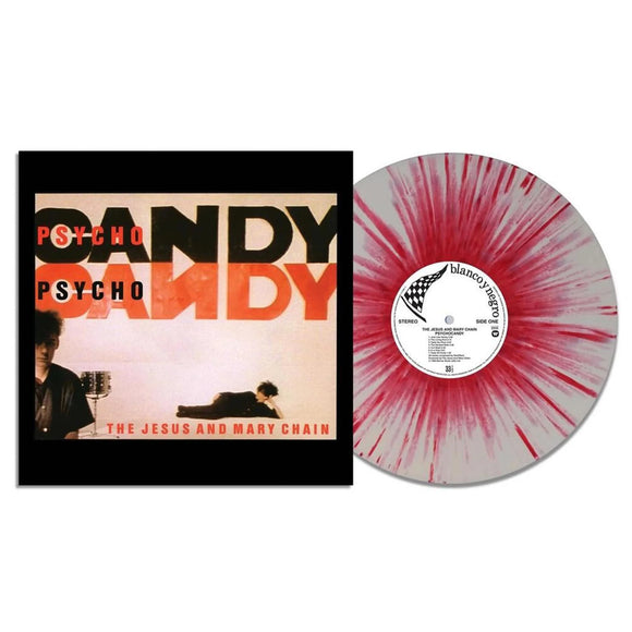 The Jesus & Mary Chain 'Psychocandy' RED & WHITE SPLATTER VINYL