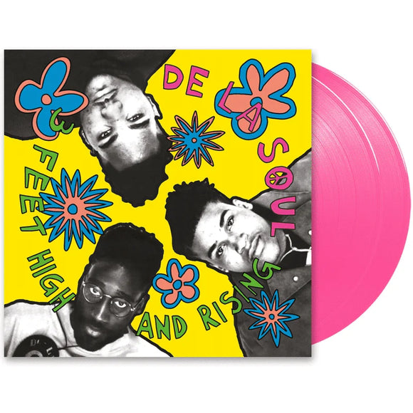 De La Soul '3 Feet High and Rising' MAGENTA DOUBLE VINYL