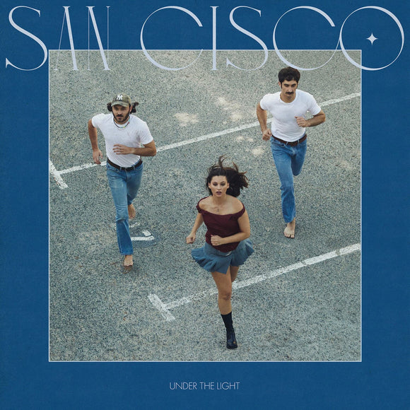 San Cisco 'Under The Light' BLUE & WHITE SPLATTER VINYL