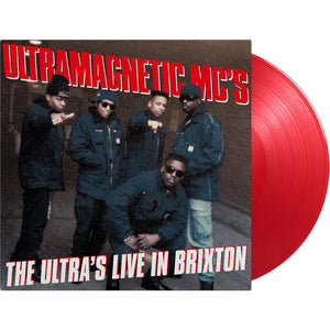 Ultramagnetic MC's 'The Ultra's Live At Brixton' RED VINYL