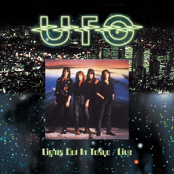 UFO 'Lights Out In Tokyo - Live' GREEN DOUBLE VINYL
