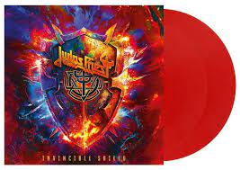 Judas Priest 'Invincible Shield' RED DOUBLE VINYL