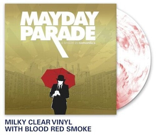 Mayday Parade 'A Lesson In Romantics' CLOUDY RED VINYL