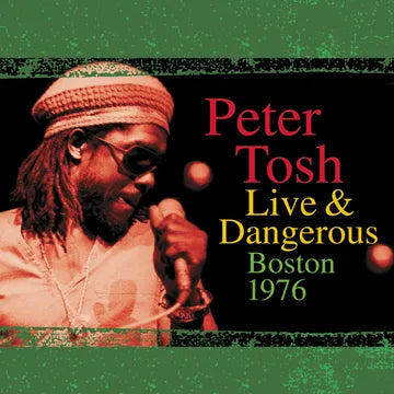 Peter Tosh 'Live & Dangerous: Boston 1976' YELLOW DOUBLE VINYL
