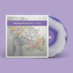 The National 'High Violet' (10th Anniversary Expanded Edition) TRIPLE MARBLE WHITE/VIOLET VINYL