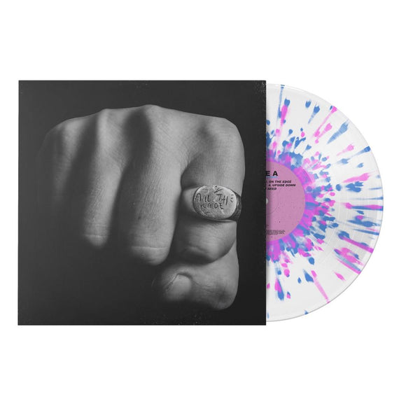 Loser 'All The Rage' CLEAR WITH PINK & BLUE SPLATTER VINYL