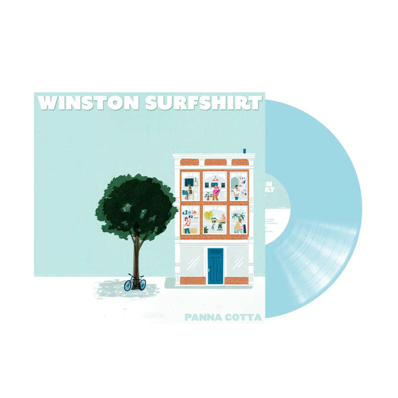 Winston Surfshirt 'Panna Cotta' BABY BLUE VINYL