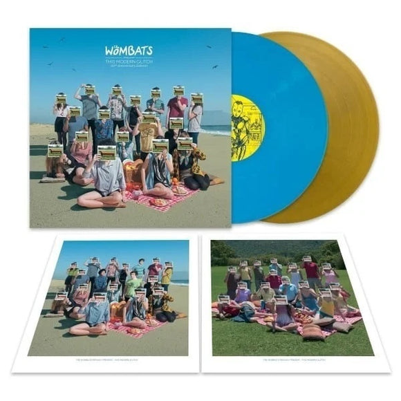 Wombats, The 'This Modern Glitch - 10th Anniversary Edition' BLUE & GOLD DOUBLE VINYL