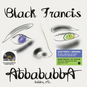 Black Francis 'Abbabubba' BLACK & WHITE SPLIT VINYL