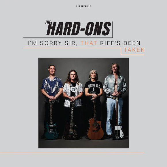 Hard-Ons, The 'I'm Sorry Sir That Riff's Been Taken' CLEAR VINYL