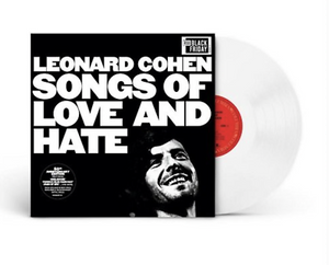 Cohen, Leonard 'Songs Of Love And Hate (50th Anniversary)' WHITE VINYL