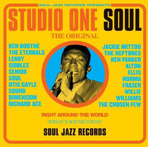Various 'Studio One Soul' YELLOW DOUBLE VINYL